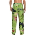 thumbnail image 3 of Disketp Cute Dinosaurs Men'S Pajama Pants - Ultra Soft Fleece Sleep And Lounge Pants (Size: S-Xxl), 3 of 9