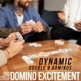 thumbnail image 3 of Spinner : The Game of Wild Dominoes, Double 9 Ensemble Plus 11 Wild Spinner Tiles Board Game, Tin Box Carrying Case None Multi, 3 of 4