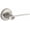 Satin Nickel, variant on Kwikset 405LRLRDT-15 Ladera Keyed Entry Single Cylinder Door Lever Set From The Signature