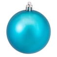 thumbnail image 6 of Northlight 16ct Shatterproof 4-Finish Christmas Ball Ornament Set 3” - Turquoise, 6 of 7