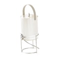 thumbnail image 3 of Dispensador de bebidas heladas, cubo de tetera de frutas, dispensador de bebidas de agua con soporte y tapa para fiesta, bebida, leche, té helado con rejilla, 3 of 8