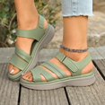 thumbnail image 2 of DAFEI Beach Sandals for Woman Summer Casual Wedge Sandals Open Toed Sandals Comfortable Sandals Summer Sandals, 2 of 8