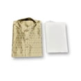 thumbnail image 3 of Traditional Boys Cloudy Gray Silk Kurta Pajama, 6375, 3 of 6