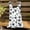 *Navy, variant on Women's Polka Dot Round Neck Sleeveless Cami, Casual Flowy Ruffle Hem Summer Top Navy,Women's Plus XXL