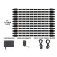 thumbnail image 2 of LEDGlow 12pc Expandable Million Color Pro SMD Interior Underdash Lighting Kit, 2 of 6