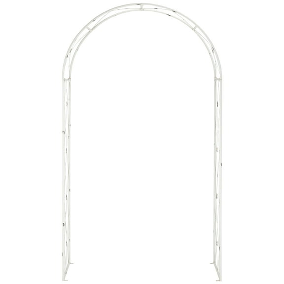 SAFAVIEH Atticus Outdoor Patio Archway, Antique White