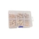 thumbnail image 1 of Fashion Wooden Beads for DIY Craft Projects Beige Color Synthetic Material Various Sizes, 1 of 4