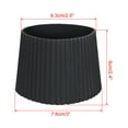 thumbnail image 2 of Silicone Heat Resistant Nonslip Glass Bottle Cup Sleeve Protector Cover Black, 2 of 4