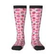 thumbnail image 2 of Picia Women Crew Soft Moisture-wicking Socks Haear Strawberry Pattern Design Cotton Socks, One Size fit All, 2 of 9
