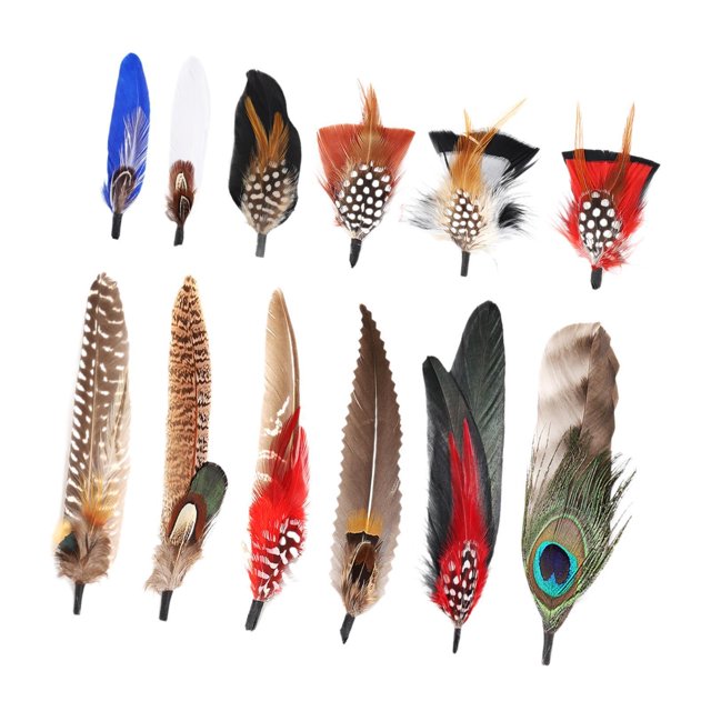 Disfraz de sombrero de plumas de vaquero para sombrero Fedora