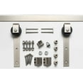 thumbnail image 5 of Sure-Loc Hardware, Inc. Barn Door Track System with Strap Roller 15 Barn Door Track System - 96" - Satin Nickel, 5 of 5