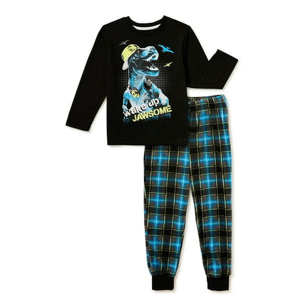 Sleep On It - Sleep On It Boys 2 Piece Long Sleeve Pajama Pant Set ...