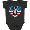 thumbnail image 3 of Inktastic Boston Terrier Dog US Flag July 4th Boys or Girls Baby Bodysuit, 3 of 5