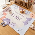 thumbnail image 5 of Game Rug for Kids Hopscotch Rug,Kid's Floor Play Mat,Washable Printed Rugs,Non-slip Carpet for Bedroom Nursery Classroom Great Gift for Girls & Boys, 5 of 7