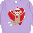 thumbnail image 3 of Inktastic Hug Sock Monkey Toddler Sweatshirt, 3 of 4