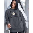 thumbnail image 2 of Daisy Be Youtiful Sweatshirt Women -Image by Shutterstock, Female 4X-Large, 2 of 4