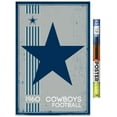 thumbnail image 1 of NFL Dallas Cowboys - Retro Logo 14 Wall Poster, 22.375" x 34", 1 of 5