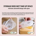 thumbnail image 3 of Extra Large Plastic Food Storage Containers with Lids for Flour & Sugar,Airtight Kitchen & Pantry Organization for Bulk Food Storage, BPA-Free Kitchen Canisters, 3 of 7