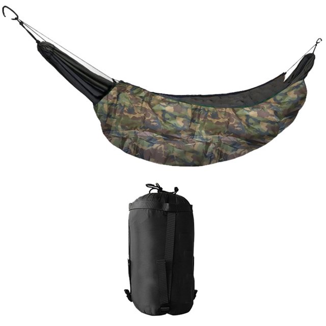 WDOplteas Funda Térmica para Hamaca Suave Y Portátil para Acampar Al Aire Libre en Invierno (camuflaje)