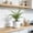 White, variant on Geometric Plastic Plant Pot with Drainage Tray, Modern Irregular Faceted Small Flower Planter Indoor Home Decor 2 Pack