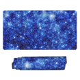 thumbnail image 2 of Kdxio Blurred Star Snow Christmas Print Large Gaming Mouse Pad,Non-Slip Base,Water Resist Keyboard Pad for Gamer,Office & Home,29.5 x 15.8 in, 2 of 9