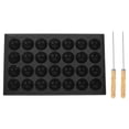 thumbnail image 1 of Griddle Gas Stove Takoyaki Maker Cooking Baking Pancake Maker Pan Puff Dumpling Tray, 1 of 3
