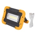 thumbnail image 2 of COB Work Lamp, 180 Rotatable Stand Portable Emergency Light USB Charging with 2Pcs Batteries for Household for Camping, 2 of 8