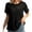 *Black, variant on ClodeEU Women's Fashion Lace Panel Top ,Comfortable Raglan Sleeve Round Neck Tee Purple,Womens Plus S