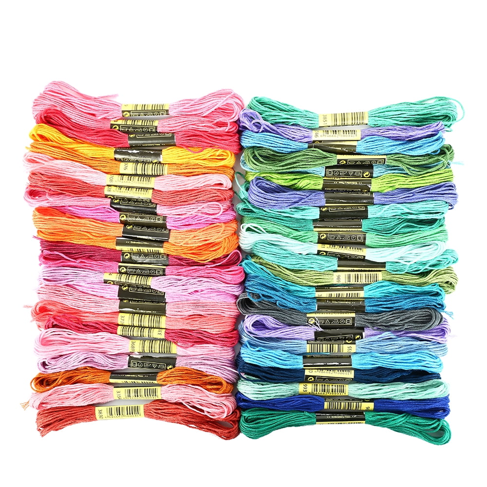 Everso Coloured Cross Floss Stitch Thread Hand Embroidery Sewing Skeins