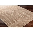 thumbnail image 2 of Mark&Day Jute Rugs, 5x7 Luthersville Global Dark Brown/Cream Area Rug, Brown Beige Carpet for Living Room, Bedroom or Kitchen (5' x 7'6"), 2 of 2
