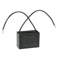 thumbnail image 1 of Capacitor de ventilador de techo CBB61 de 5uF 350V CA de 2 cables Uxcell, 1 paquete, 1 of 6