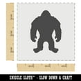 thumbnail image 2 of Hairy Bigfoot Sasquatch Standing Silhouette DIY Cookie Wall Craft Stencil - 3.5 Inch, 2 of 5