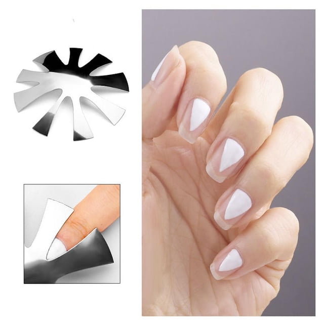Herramientas de Manicura francesa Yinane de Acero inoxidable 1 pieza