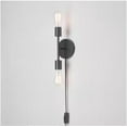 thumbnail image 6 of Hampton Bay Stockport 2-Light Matte Black Wall Sconce, 6 of 9