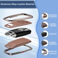 thumbnail image 4 of Key Fob Cover Compatible with Fit for Audi A4 A3 Q3 Q5 Q7 TT TTS RS3 S4 S3 A1 S6 RS4 RS6 Q2L ABS Smart Remote Key Case Keychain Case Holder Protector,1, 4 of 6