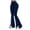 #111Blue, variant on Women's Flare Leggings Split Side Stripes-High Waisted Bootcut Casual Workout Yoga Pants