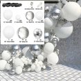 thumbnail image 2 of 129 piezas Juego de globos con arco de guirnalda para bodas Globos de cumpleaños Decoraciones para baby shower, 2 of 4