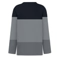 thumbnail image 5 of Tops for Women 2026 Trendy Polka Dot Long Sleeve Shirts Dressy Casual Crewneck Loose Fit Tunic Blouses Spring Outfits, 5 of 5