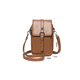 thumbnail image 2 of Bolso Para Mujer Cartera Bandolera De Moda Para Celular Marrón, 2 of 4