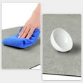 thumbnail image 4 of Unique Bargains 1 Pc Kitchen Rugs Cushioned Anti Slip Kitchen Mats Waterproof Non Slip Rug Grey 18" x 28", 4 of 6
