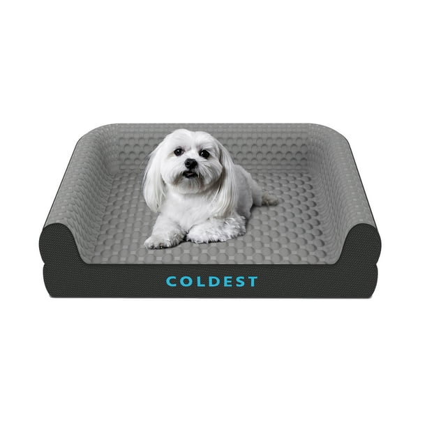 Coldest Cozy Dog Bed Cooling Medium Dog Beds Washable Removable