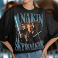 thumbnail image 2 of Camiseta gráfica de Anakin Skywalker para fanáticos de los 90, camisa Retro de Anakin Skywalker, 2 of 5