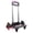 Rose Color, variant on 6 Wheels Backpack Trolley Foldable Trolley Cart with Telescopic Handle Luggage Travel Hand Cart for School Bags Backpack