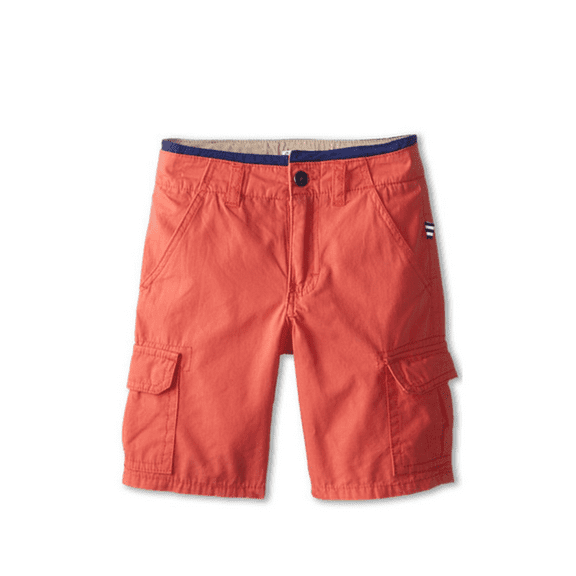Splendid Little Boys' Cargo Short, Pale Orange, Size M 12-18