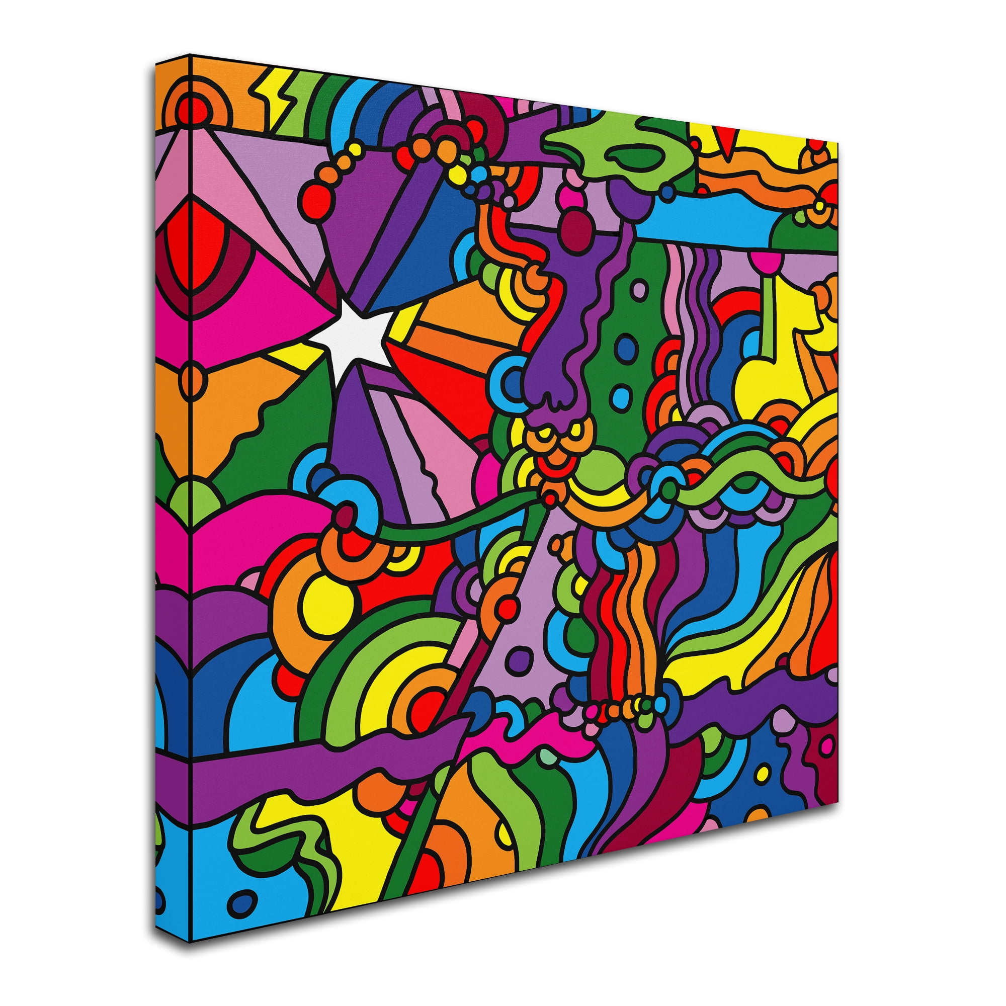 Trademark Fine Art 'Pop Art Mambo 216A' Canvas Art by Howie Green