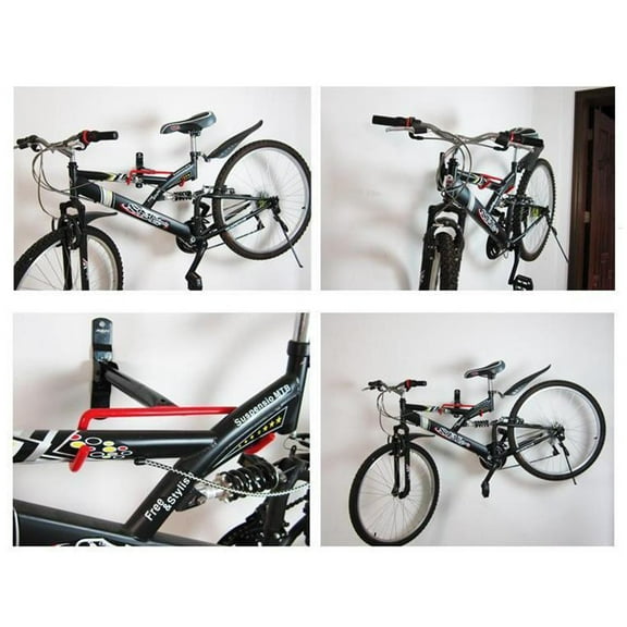 Worgeous Bike Storage Wall Mount Wall Hook Rack Steel 1Pcs