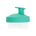 thumbnail image 4 of FITYLE Scalp Massage Shampoo Brush, Hair Scrubber, Floriated Shower Comb, Lightweight Hair Wash Tool Scalp Brush for Wet, Thick, Dry Light Green, 4 of 9
