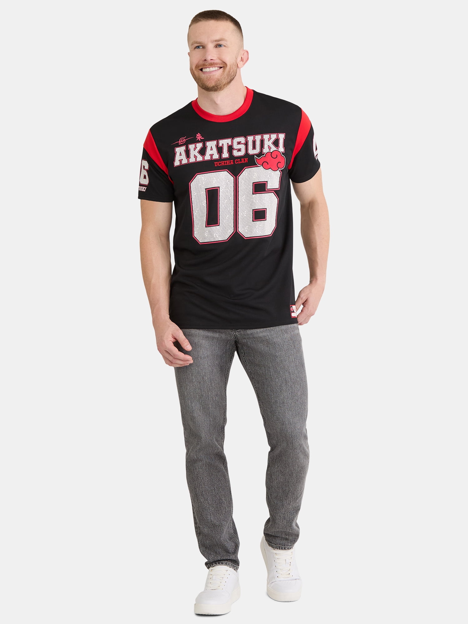Naruto Men's & Big Men's Graphic Jersey, Sizes S-3XL