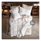 thumbnail image 3 of Set Edredón Matrimonial Xl + Funda De Almohada + Sábanas 7 Pzas Real Textil Blanco - Beige, 3 of 8