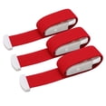 thumbnail image 4 of 3 torniquetes de emergencia para exteriores, primeros auxilios, control de hemorragias, alta elasticidad, color rojo, 4 of 14